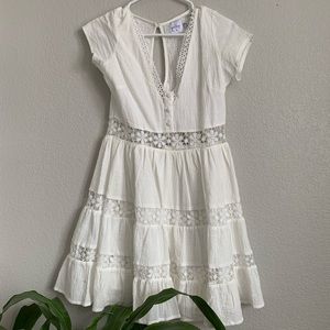 White Teasdale Mini Dress from Princess Polly